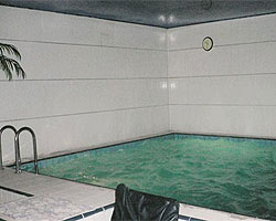 крытый бассейн отеля Zalias Namas