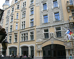 отель Neiburgs в Риге - фасад