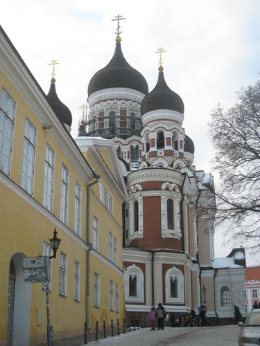 Таллинн, экскурсия в собор Александра Невского